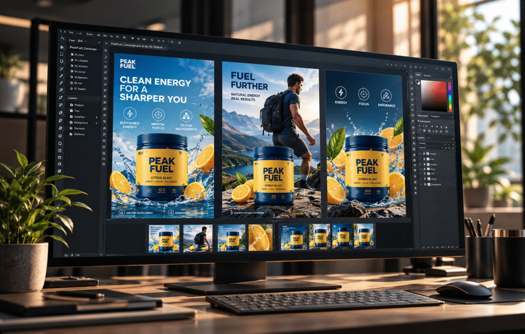 Creative and design work example