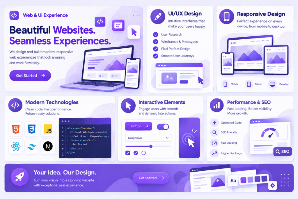 Web & UI Experience